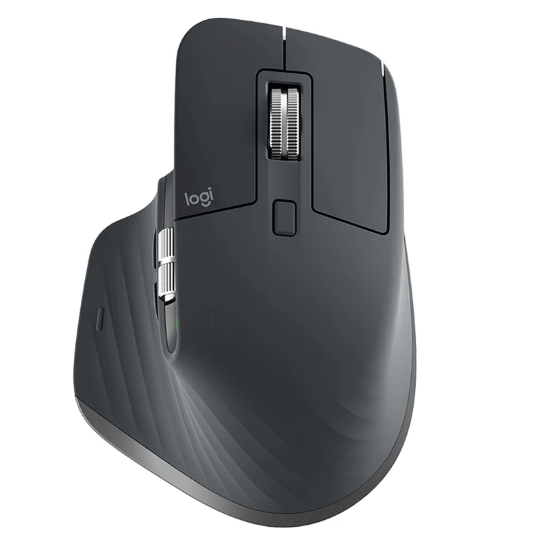 Оригинальная игровая мышь logitech MX Master 3, многофункциональная беспроводная мышь, Bluetooth и переключатель 2,4G для подключения 3 устройств к компьютеру - Цвет: black