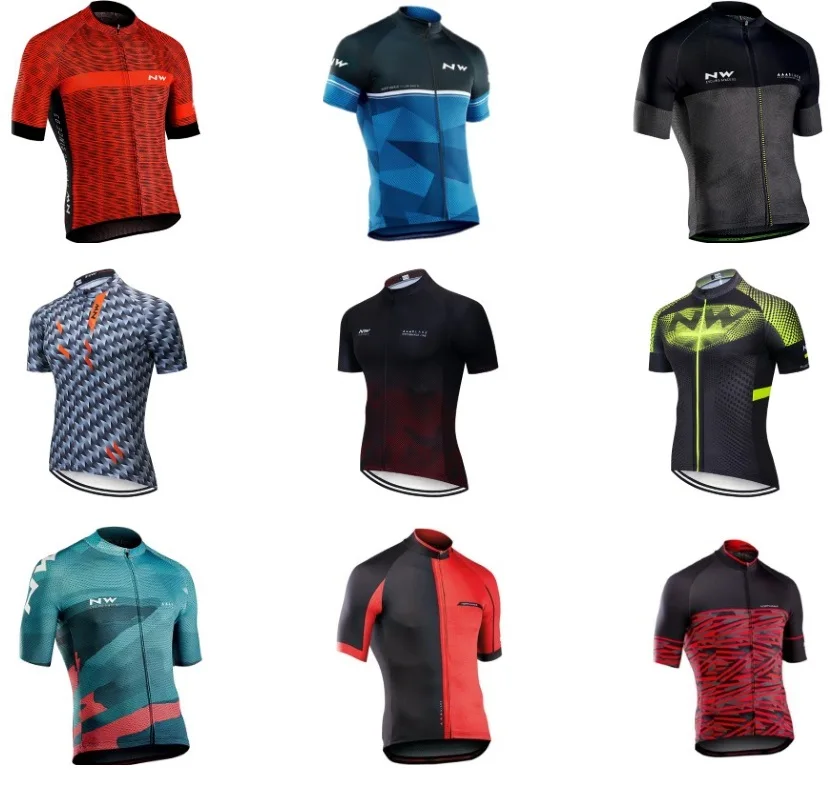 

NEW 2019 NW Cycling Jersey Tops Summer Racing Cycling Clothing Ropa Ciclismo Short Sleeve mtb Bike Jersey Shirt Maillot Ciclismo