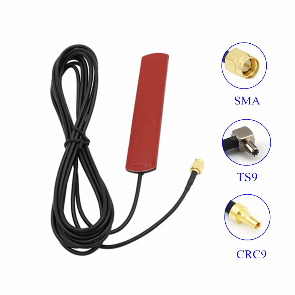 3G 4G LTE Wi Fi Соединительная антенна SMA TS9 CRC9 разъем с 3 м кабелем 3Dbi внешняя для