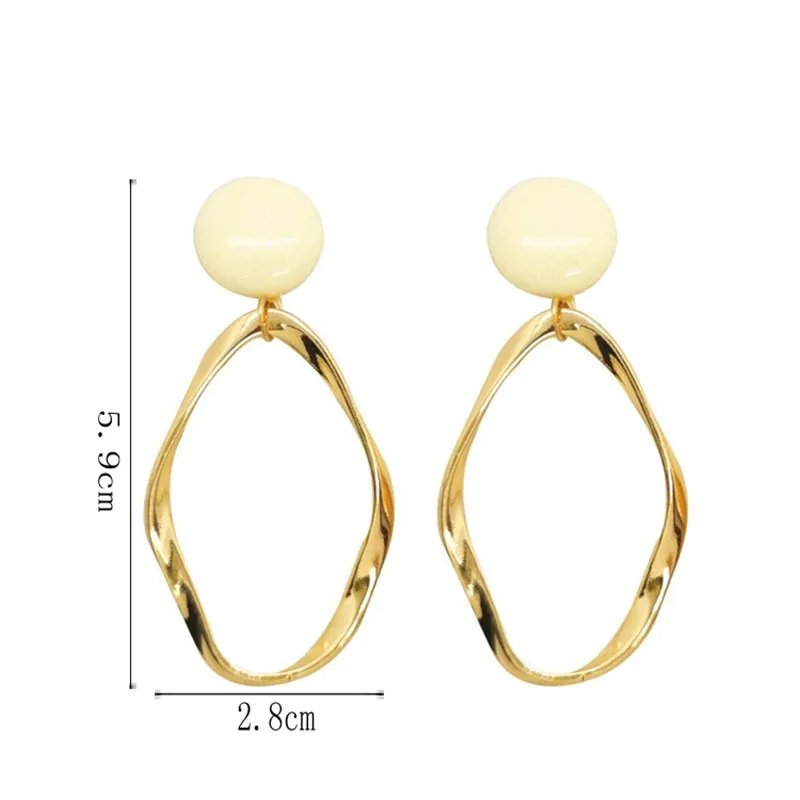 

S925 silver personality irregular geometry shape fashion street wave ear nail beautiful creative no ear hole clip fashion earrin