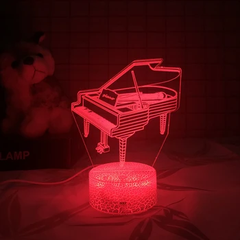 

3D Lamp, Night light, Decorative lights, Children's bedside lamp, 7 colors, Romantic Valentine's Day, Christmas, gift，Table lamp