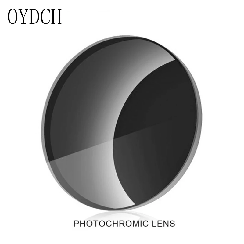 OYDCH фотохромные серии 1 56 61 67 CR-39 по рецепту смолы Асферические стекла линзы для