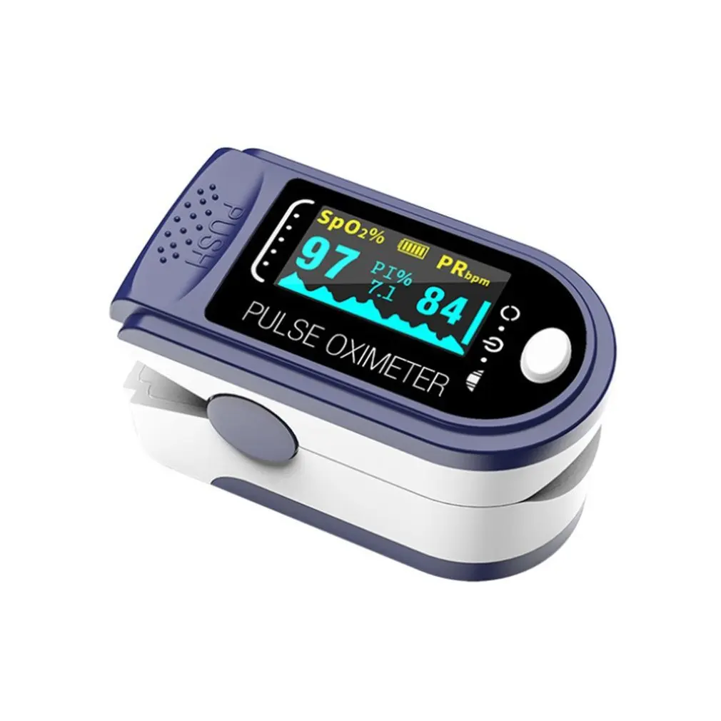 

New Finger Clip Pulse Oximeter Blood Oxygen Saturation Monitor IPS Color Screen Finger Pulse Oxygen Heart Rate Meter Health Care