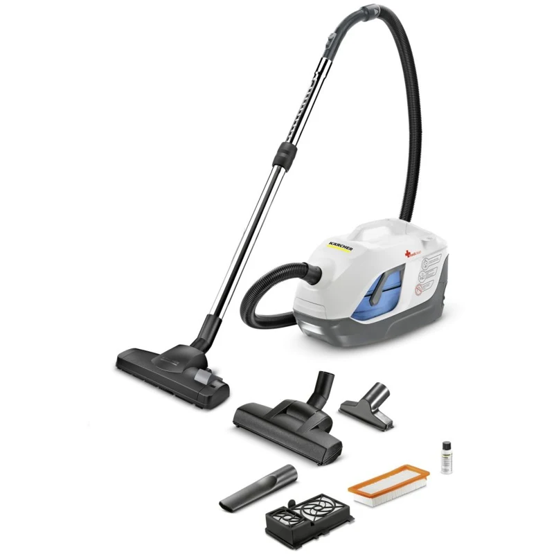 Пылесос Karcher DS 6 Premium Mediclean 650Вт белый