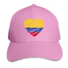 Колумбийский флаг регулируемая бейсболка, старый сэндвич Кепка, заостренный папа Кепка