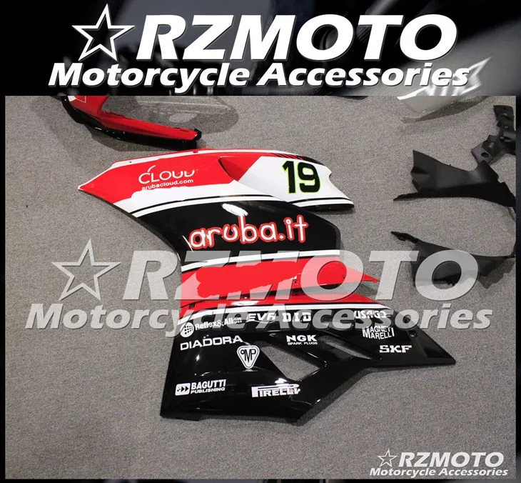 Мотоциклетный обтекатель abs подходит для DUCATI 899 1199 2012- корпусные детали прессформы Магазин № 0428