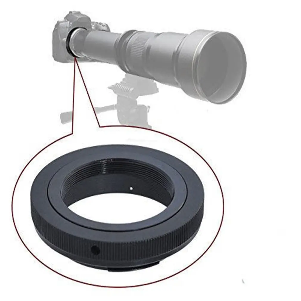 T-Mount(T2) Адаптер для цифровых зеркальных камер EF EOS 80D/77D/70D/60D/60Da/50D/7D/6D/5D/5Ds/T7i/SL1