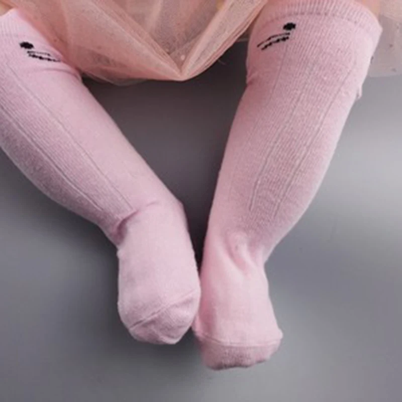 Аксессуары для детей из хлопка с рисунком из мультфильма детская одежда для девочек и детей ясельного возраста, Чулки с эластичным бортом, колготки кошки Носки с рисунком из мультфильма От 0 до 4 лет