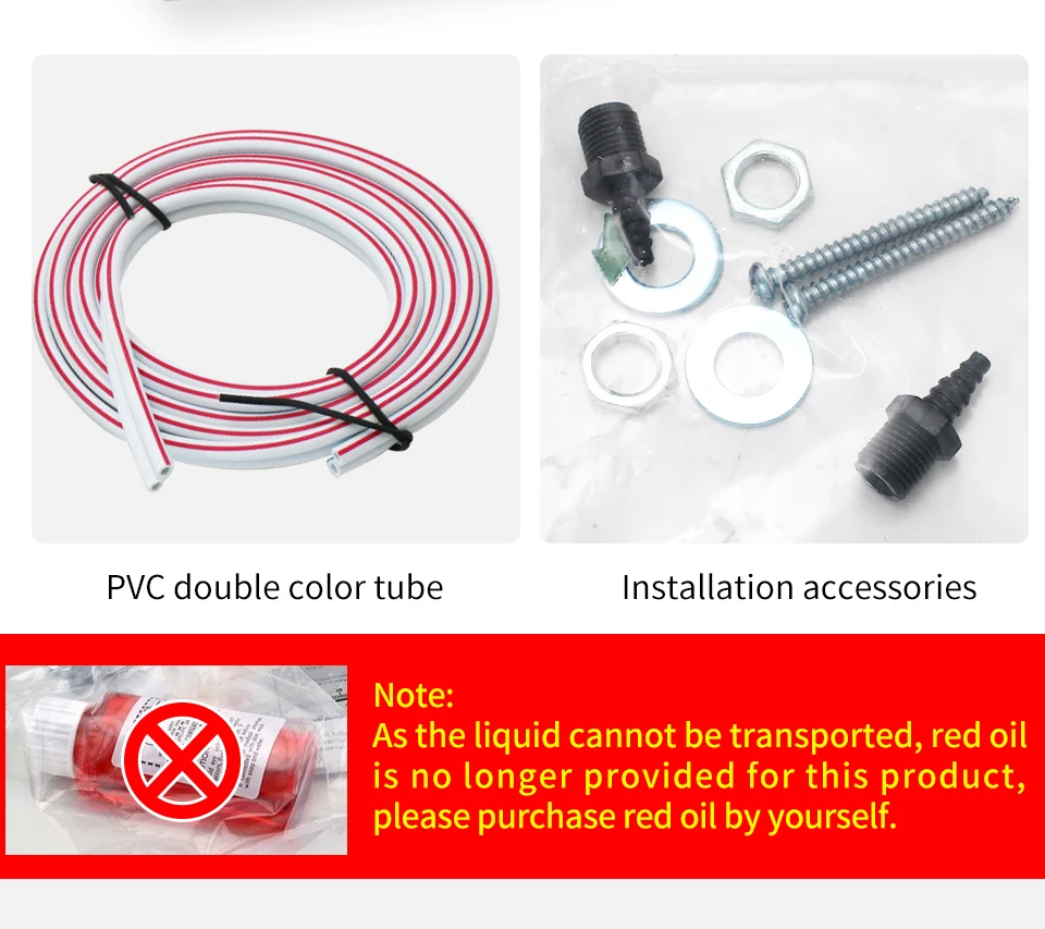 Chili oil pressure meter square TEA700 Chili oil tube differential pressure gauge A1-700PA red oil Differential Pressure