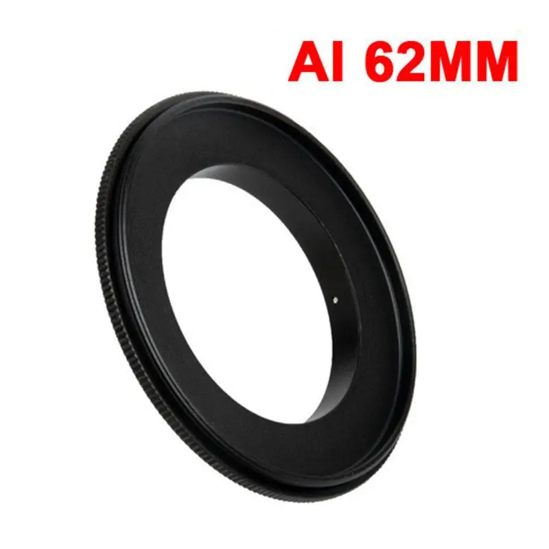 62mm Алюминий Камера макро объектив для Nikon AI AF-49 мм/52/58/62/67/72/77 мм переходное кольцо LX9A - Цвет: 62mm