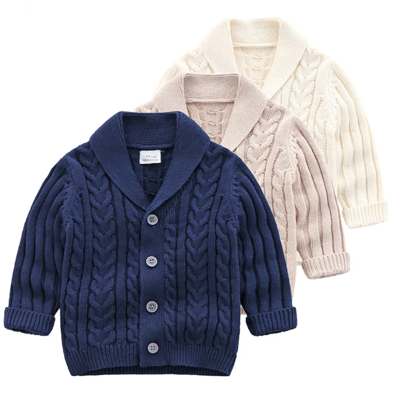Kids Jacket Handsome Baby Boys Knitting Sweaters Children Clothing Girls Cardigan Baby Spring Autumn Outfit Coat Costumes baby jacket baby knitting coat