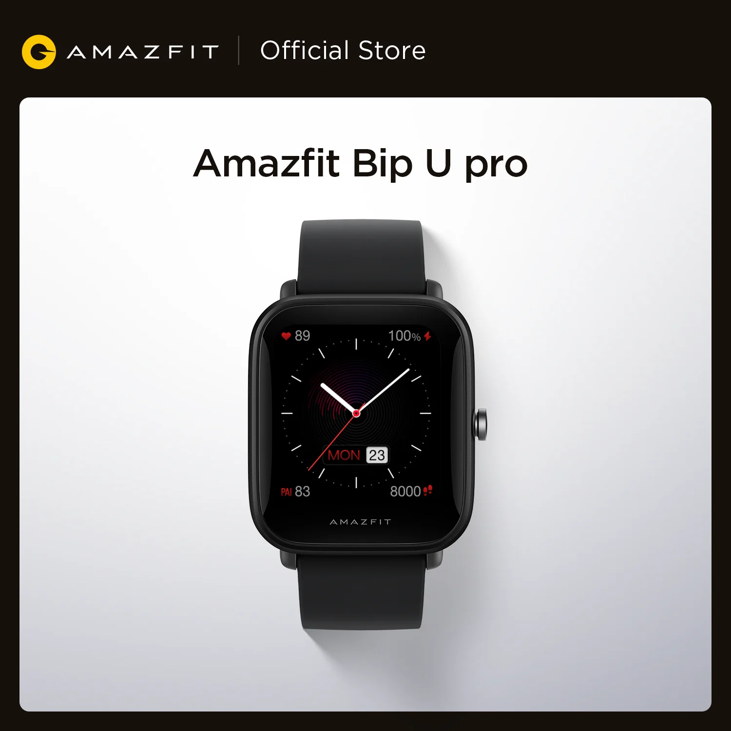 Amazfit Bip U Pro GPS Smartwatch Color Screen 31g 5 ATM Water resistance 60 Sports Mode