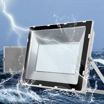 

500W LED Flood Light 220-240V Ultra-Thin Floodlight 50000H Working Life Outdoor Wall Reflector Projector Warm Cold White