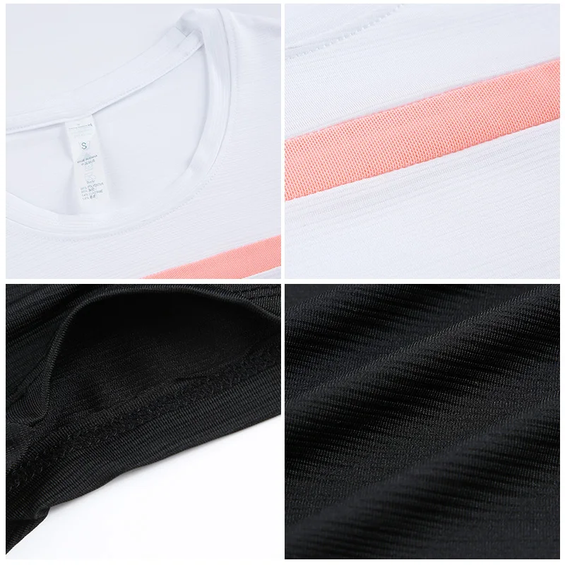 Женские спортивные футболки для занятий спортом быстросохнущие бега одежда