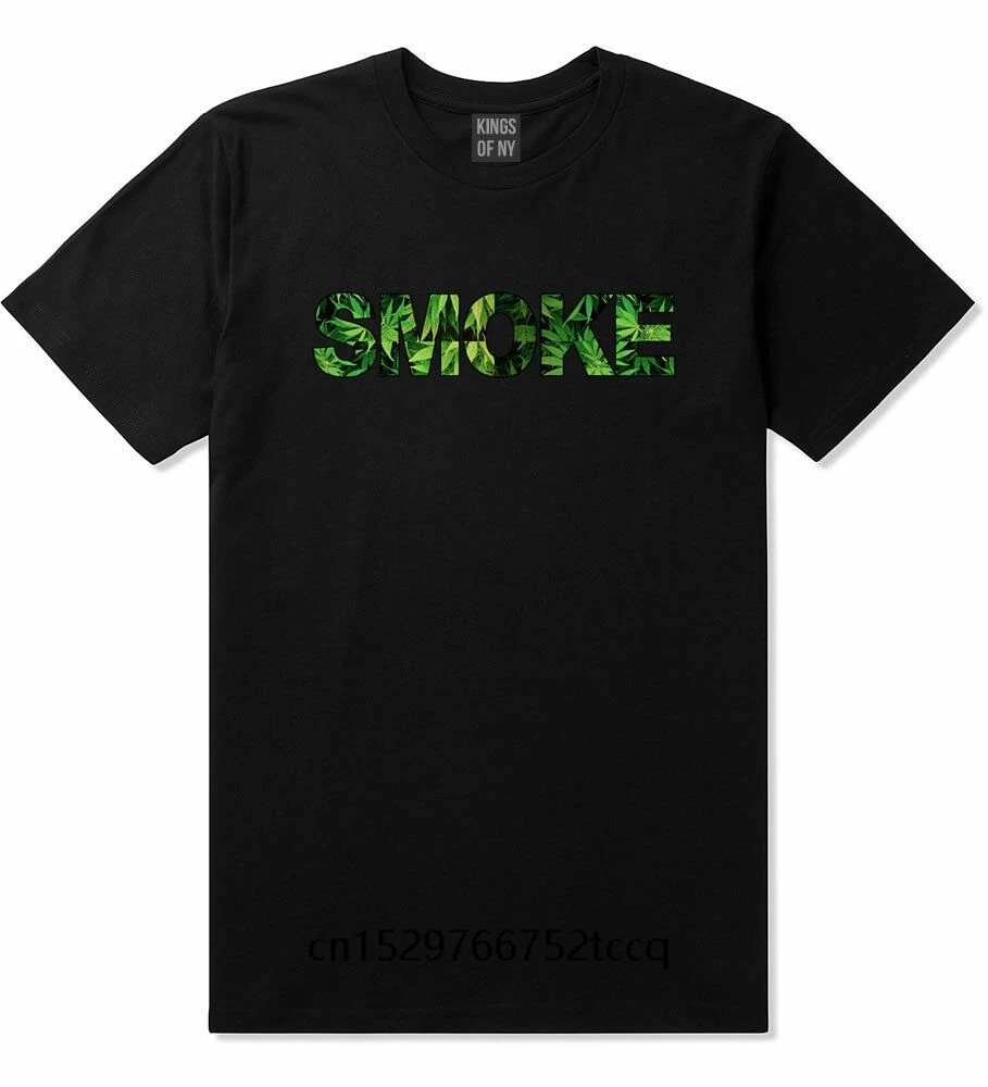 Mode Ete T Shirt Rois De Ny Fumee Herbe Plante Imprimer A Manches Courtes A La Mode Creatif Graphique T Petit Haut Aliexpress