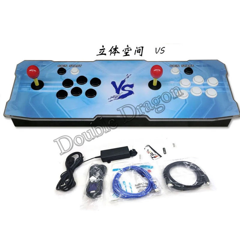 US $159.99 1399 in 1 pandora Joystick led panel Controller fight joystick Console USB Zero Delay Joystick Button Retro PCB Board Video game