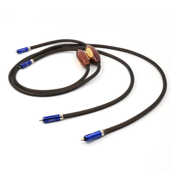 

Pair hifi audio RCA cable Jorma Design Statement RCA interconnect cable wire with WBT-0110Ag RCA connector plug