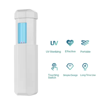 

Rechargeable Disinfection Rod USB UV Sterilization Stick Personal Care Traveling Sterilizer UV Sanitizer Light UV Lamp Clean Air