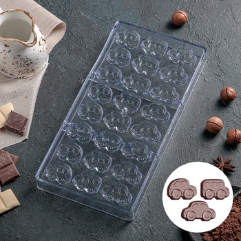

Form for chocolate 28 × 14 cm "Cars", 24 cells
