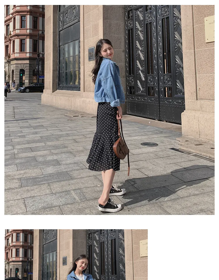 Ulzzang Женские повседневные джинсовые куртки однобортные джинсы Свободные Женские базовые пальто Модная Верхняя одежда лето осень