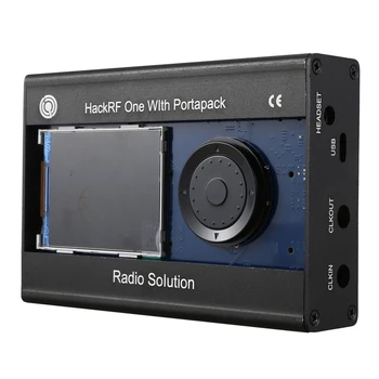 

New Version PORTAPACK with for HACKRF ONE 0.5Ppm TCXO Clock Metal Case SDR Software Defined Radio Offline GPS Simulator