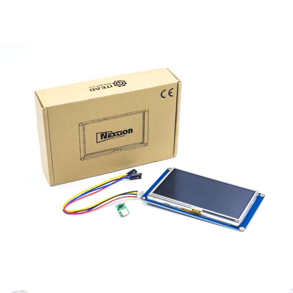 NX4827T043 4.3 inch Nextion NX3224T024 2,4 2,8 3,2 3,5 4,3 5 7 дюймов человек-машина интерфейс HMI ядра сенсорный экран TFT ЖК-модуль дисплей Панель - Цвет: NX4827T043 4.3 inch