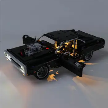 

USB LED Lighting Kit For 42111 For Doms For Dodge Charger Car Blocks Bricks Toys (Only LED Light Included) Ordinary/RC Version