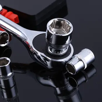 

2018 Durable and Sturdy 12x 1/4 Auto Repair Sleeve Socket Wrench Set Connecting Rod Combination Tool Drop Shipping Accessible