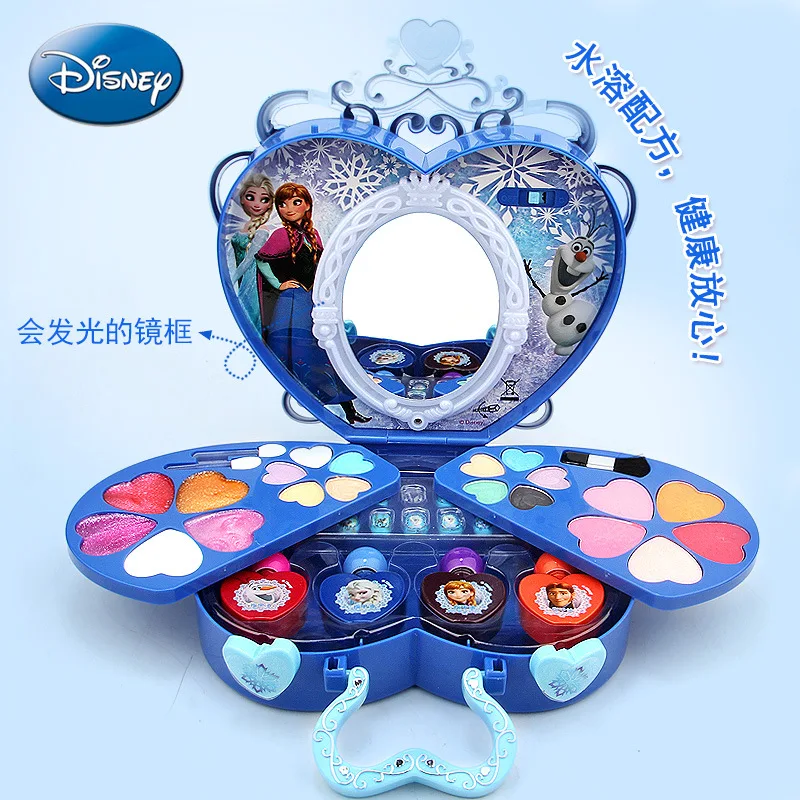 Водорастворимая коробка для макияжа Холодное сердце Disney Эльза и Анна в коробке