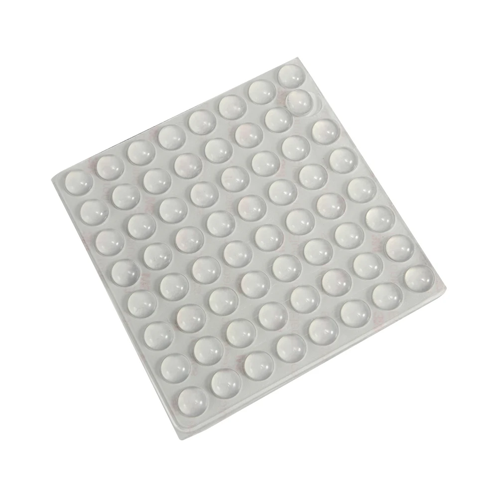 Silicone Bumpers 20PCS Self Adhesive Silicone Rubber Damper Buffer Cabinet Bumpers Furniture Pads Cushion Protective Kitchen Cabinet