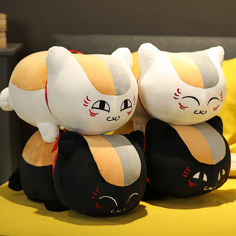 Natsume Yuujinchou Nyanko Sensei Cat Pillow Cushion Soft Plush Toy Pendant Gift