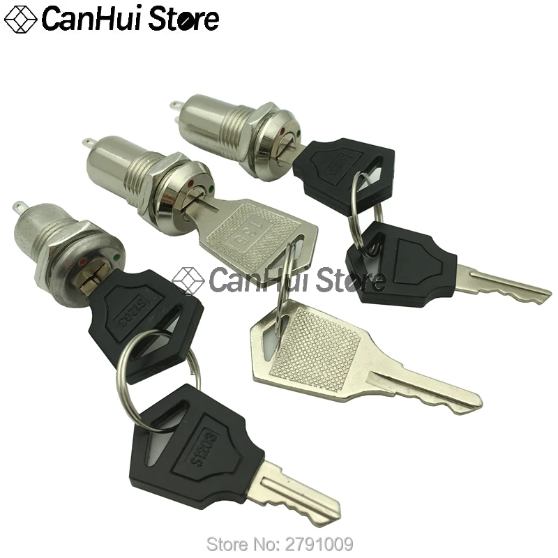 1Pcs-12-Mm-Kunci-Elektronik-Switch-On-Off-Switch-Lock-Kunci-Telepon ...
