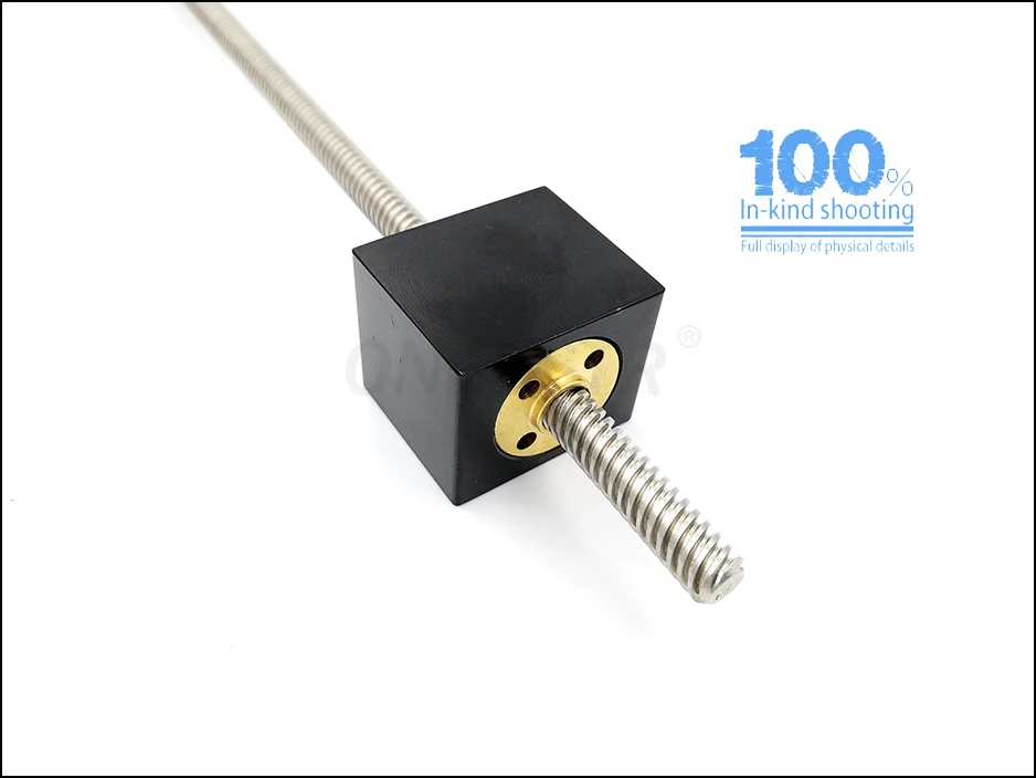 T8 Lead Screw Nut Housing Bracket For 3D Printer Parts Trapezoidal Lead Screw Conversion Nut Seat Aluminum Block free shipping 14