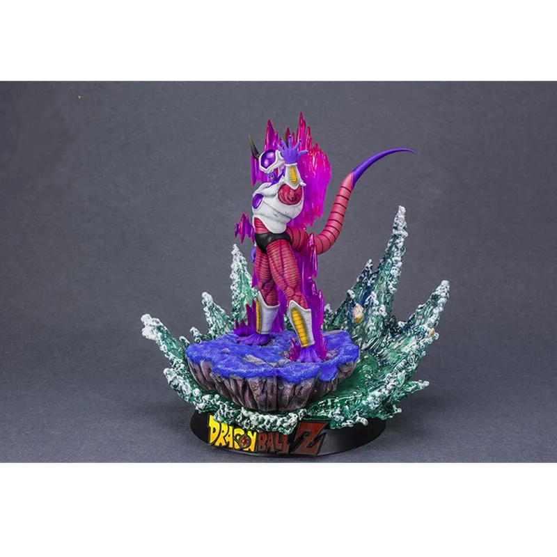 Мультфильм Dragon Ball космический император курд 1:8 Frieza Вселенной Boss GK статуя с светодиодный осветительные приборы ПВХ Рисунок собирать модель