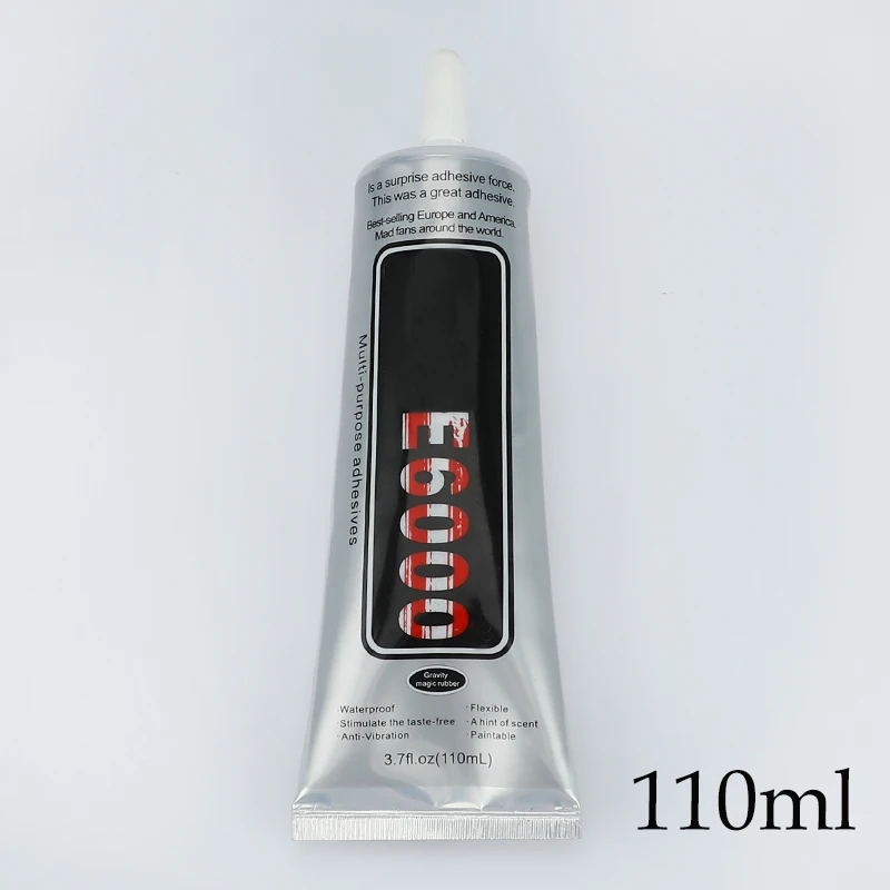 

15ml/25ml/50ml/110ml E6000 Adhesive Liquid Glue Industrial Glass Touch Screen Leather Rubber Plastic Super Glues