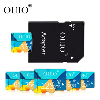 

OUIO Memory Card 32 64 128 GB Micro SD 128GB 32GB 64GB Micro SD Card SD/TF Flash Card microSD carte for Phone