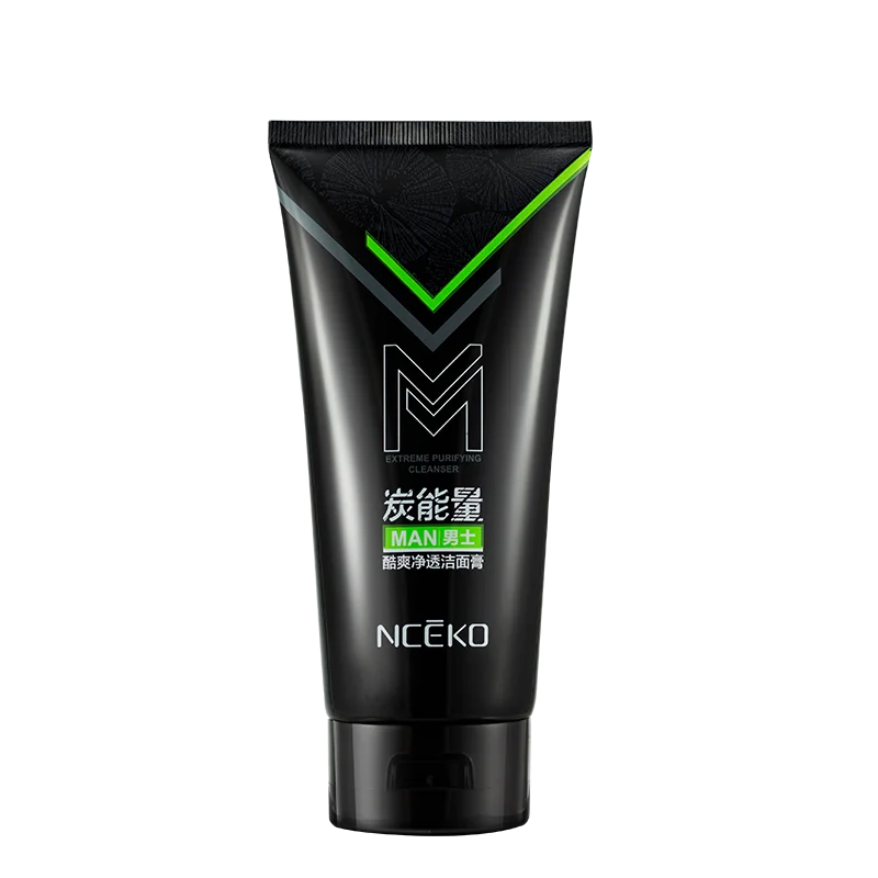 NCEKO углерода энергии Для мужчин, классный комплект из чистого моющее средство 160g очищенную кожу масляный очиститель Активированный уголь очищающее средство для Для Мужчин's моющее средство