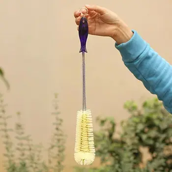 

Home Kitchen Long Handle Bottle Cleaning Brush Glass Cup Dish Cleaner Thermos Teapot Cleaner Baby Bottle Tools Brush Cleaning
