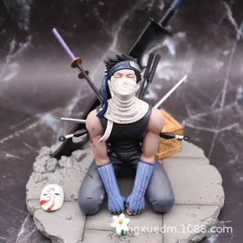 

Anime Naruto Momochi Zabuza PVC Action Figure Collectible Model Toys Brinquedos for Christmas Gift Kids Doll Figurine 19cm
