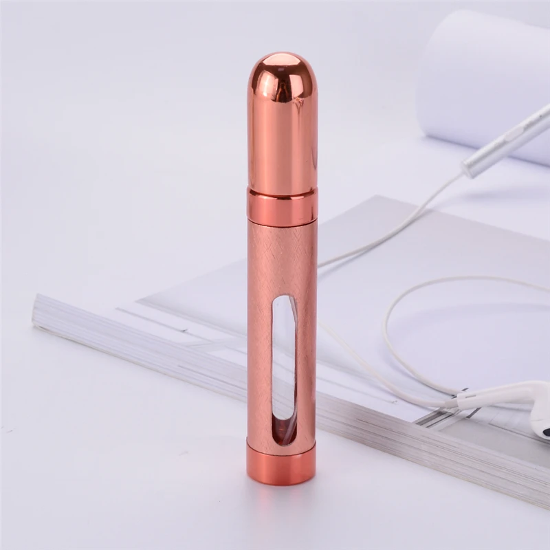 12ML Portable Refillable Mini Perfume Spray Bottle Empty Cosmetic Container Aluminum Atomizer Makeup Travel Perfume Atomizer