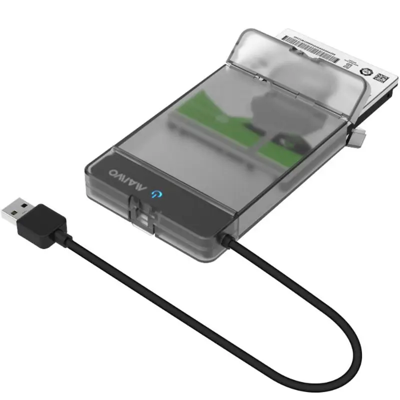 MAIWO K105 2,5 дюйма USB3.0 HDD чехол SATA для USB 3,0 адаптер последовательный порт внешний жесткий диск HDD корпус SSD диск чехол HDD коробка