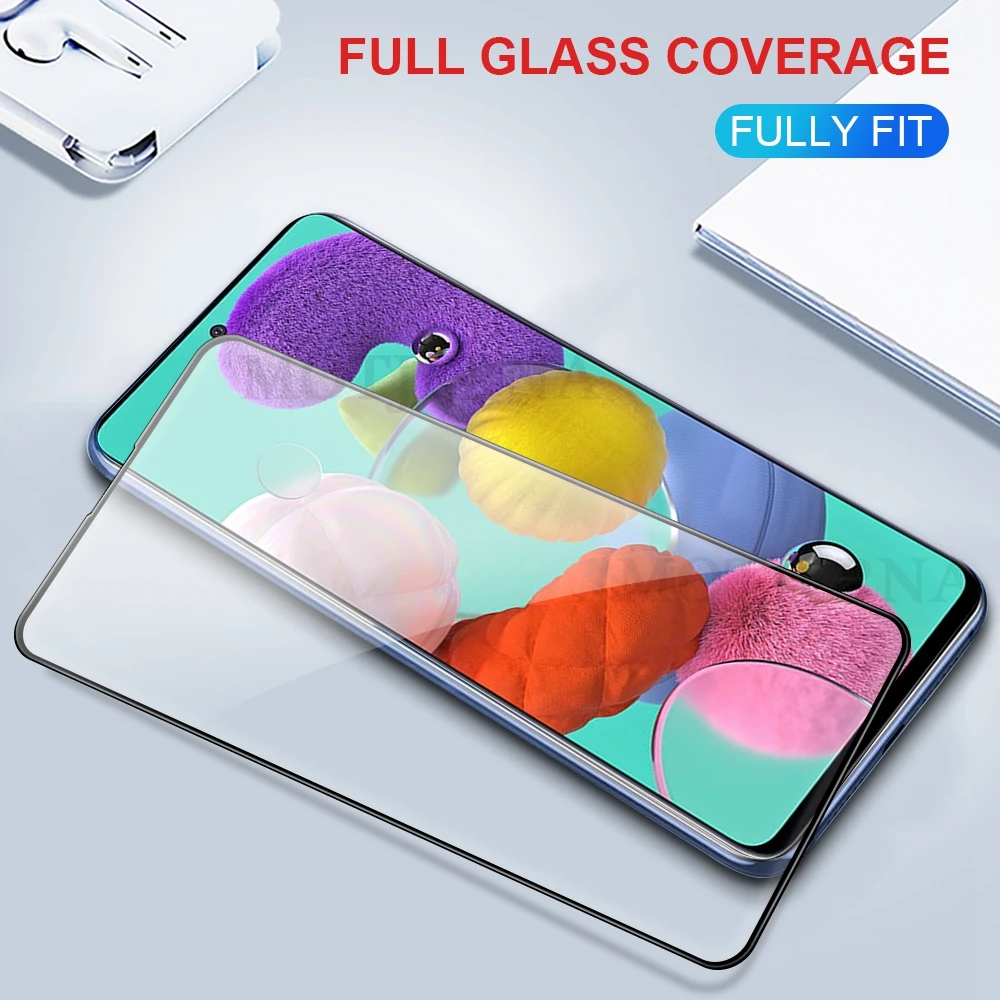 Для Samsung Galaxy A71 A51 M10 9D закаленное стекло полное покрытие Защитное для защитное |