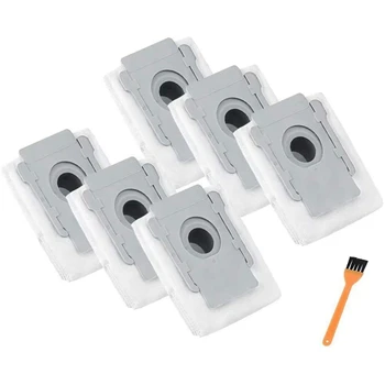 

6 Pack Dirt Bags Replacement Parts for IRobot Roomba I7 I7+/I7 Plus E5 E6 E7 and S9+ (9550) Vacuum Cleaner Bags