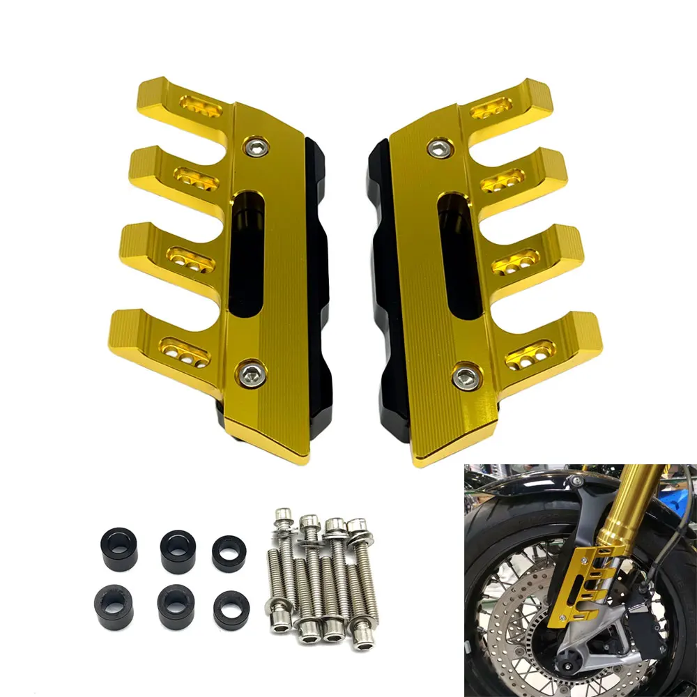 

For kawasaki NINJA250R 2008-2014 ninja300r ninja400r Motorcycle Fender Protector Cover Anti falling block Shock absorber bumper