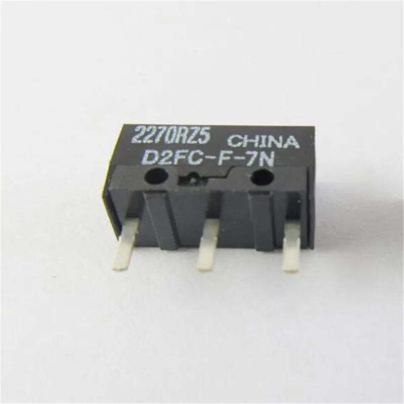 

5pcs/lot New Authentic Mouse Micro Switch D2FC-F-7N Mouse Button Fretting D2FC-E-7N D2FC Original for OMRON