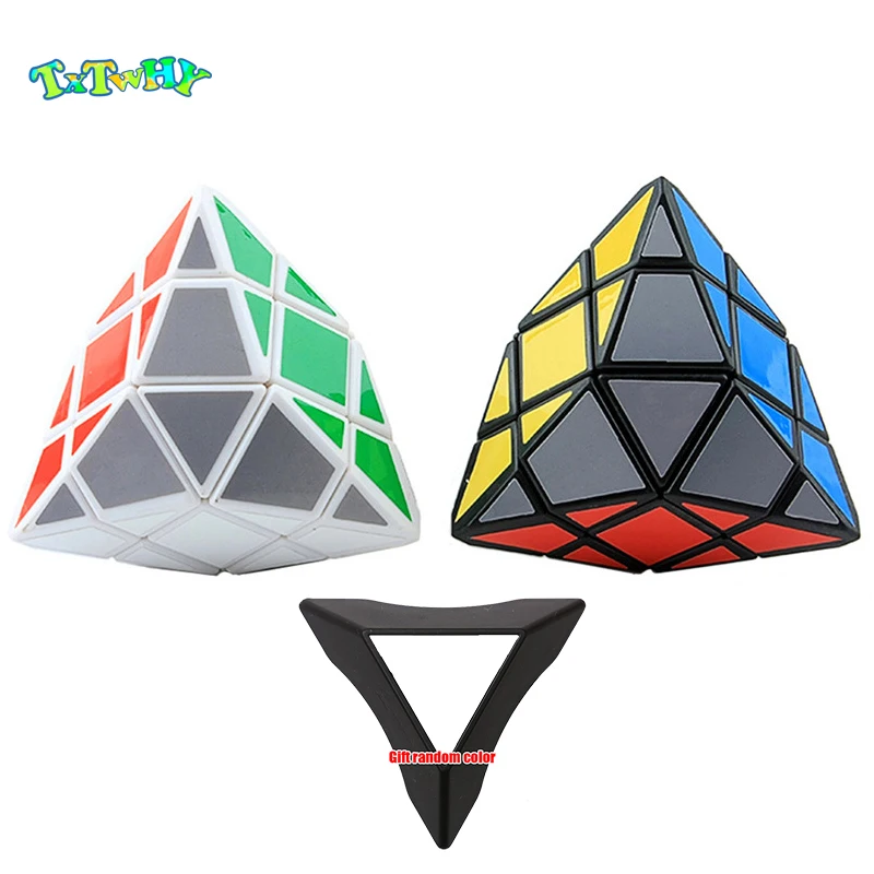

4-Corner-Only Magic Cube Rice Dumplings Twisty Puzzle Cube Educational Brain Teaser Twisty Puzzle cubo magico Educational Toys