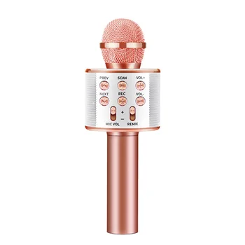 

Wireless Karaoke Handheld Microphone Player Bluetooth Mic Speaker AS99