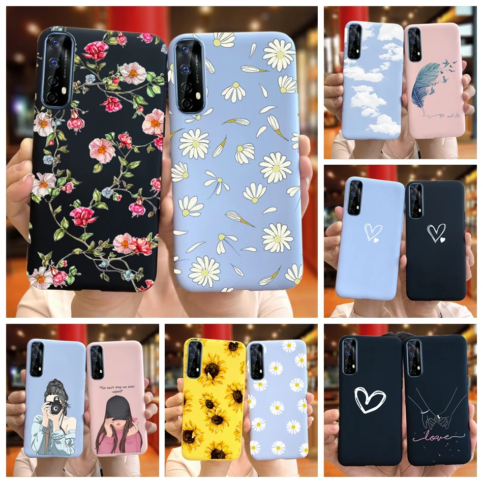 Sunflower Cute Silicone Soft TPU Back Cover Phone Case