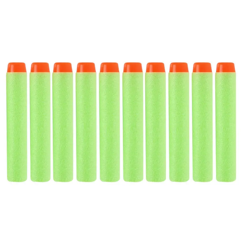100pcs Green Классический игрушечный пистолет, аксессуары для мишени, водяной пистолет, пули, Пистолеты для стрельбы, практичная мишень для игр на открытом воздухе, детские игрушки, подарок на день рождения, сделай сам, стрельба - Цвет: 100pcs Green