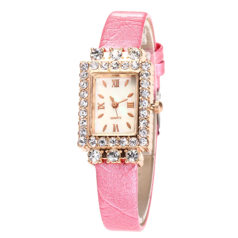 

2017 New Style Women's Fashion Watch Korean-style Versatile Simple Fresh Trend Casual Glorious Belt Quartz Watch